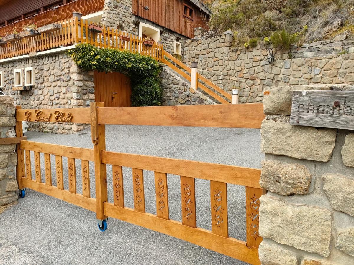 Chambres D'Hotes Le Grand Chalet Valdeblore Esterno foto